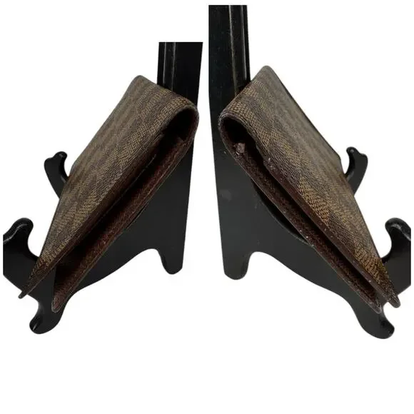 Louis Vuitton Damier Ebene Centenaire 1896-1996 Long Wallet/Passport Holder - Picture 5 of 12